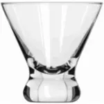 Cosmopolitan cocktail glass vector image