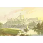 Windsor Castle vector drawing