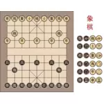 Tabuleiro de xadrez chinês