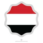 イエメンのシンボルの旗
