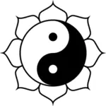 Yin Yang lotus