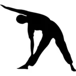 Yoga positur tegning
