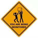 Being monitored