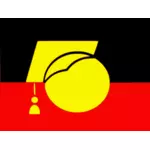 Aboriginal onderwijs vectorillustratie