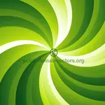 Verde radial rayos gráficos vectoriales