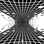 Black tiled pattern vector