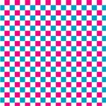 Checkered vector graphics with pink tiles