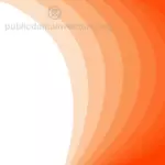 Mise en page de vecteur en couleur orange