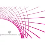 Linii de roz grafică vectorială