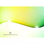 Geel-groen abstract vector