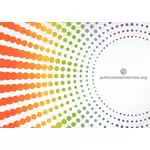 Rainbow prickar vektor illustration