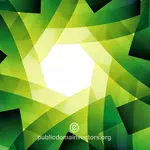 Yellow and green background vector