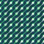 Groene abstracte naadloze patroon