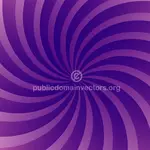 Vector de vigas radiales púrpura