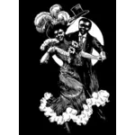 الرسومات ناقلات الراقصات الأميركيين الأفارقة