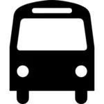 Autobusové nádraží znamení vektorové ilustrace