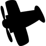 صورة ظلية طائرة