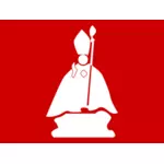 Påven vektor icon