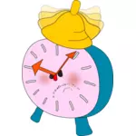 Imagine de vector desene animate ceas cu alarmă