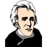Томас Джефферсон векторное изображение
