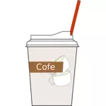 कॉफी कप वेक्टर छवि