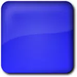 Vector drawing of blue computer button