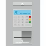 ATM machine vector graphics