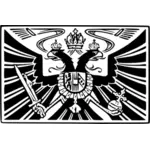 Austrian Eagle crest vector