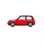 Een hatchback auto vectorillustratie