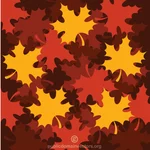 Podzimní listí vektorové pozadí