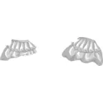 Immagine vettoriale della gonna guardaroba femminile per avatar