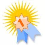 Award symbol vector image