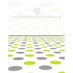 Vector pattern with dots