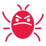 Slechte bug pictogram