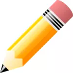 Graphite pencil vector image