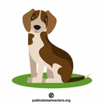 Beagle dog vector graphics