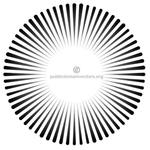 Black sunbeams vector clip art | Public domain vectors