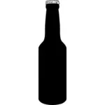 Vector graphics of bottle of beer