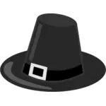 Pilgrim's hat de desen vector