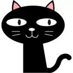 Imagen de gato negro
