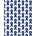 Blue ribbon sømløs mønster