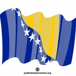 Bandeira da República da Bósnia e Herzegovina