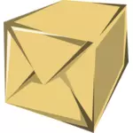 Image de la boîte en carton style enveloppe