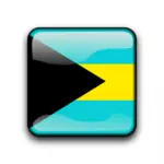 Botón de bandera de Bahamas