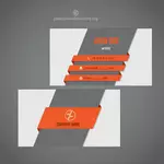 Template business card