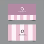 Business card template elegant design