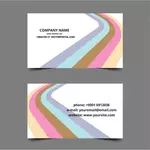 Retro design for business cards