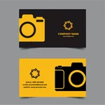 Photo studio business card