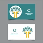 Business card Ökologie Unternehmen