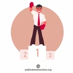Businessman winner